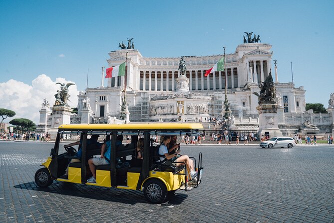 Golf Cart Driving Tour: Rome Express in 1.5 Hrs - Key Landmarks Explored