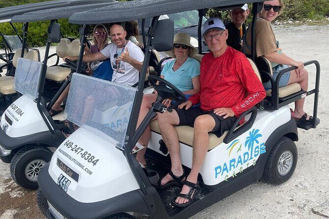 Golf Cart Rental in Grand Turk (4-seater) - The Sum Up