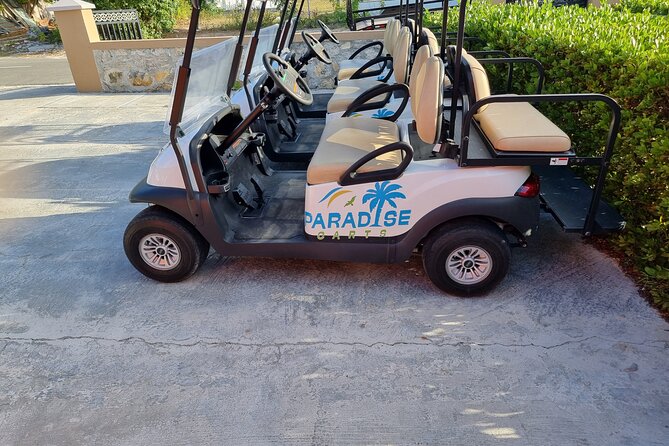 Golf Cart Rental in Grand Turk (4-seater) - Pricing Structure and Payment