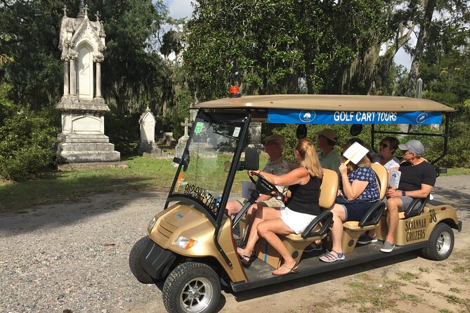 Golf Cart Tours of Bonaventure Cemetery Savannah Georgia - Good To Know