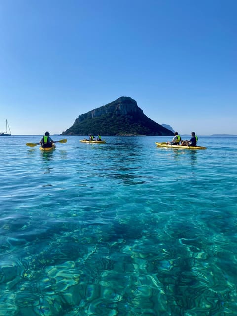Golfo Aranci: German Guided Kayak Tour, Aperitif & Dolphins - Isola Di Figarolo