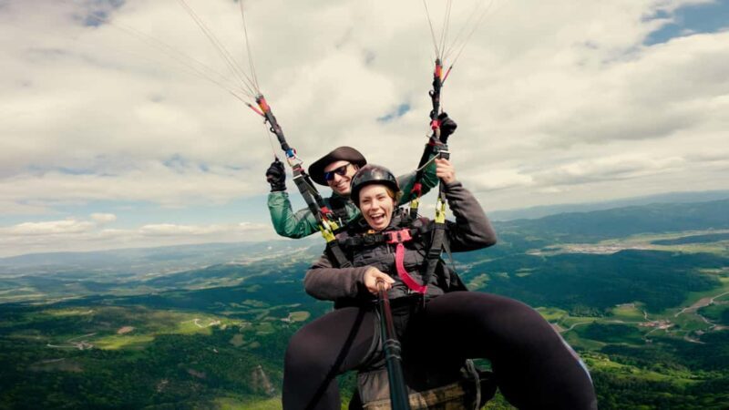 Golte Mozirje & Logarska Slovenia: Tandem Paragliding Flight - An Introduction to This Slovenian Aerial Adventure
