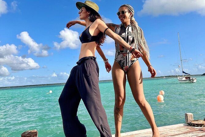 Gorgeous Tour in Pontoon Boat over Bacalar 7 Colors Lagoon from Cancún - A Closer Look at the Itinerary