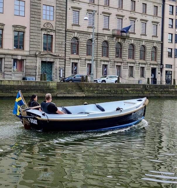 Gothenburg city center: Electric selfdrive boat tour - FAQ