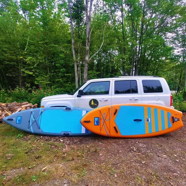 Goulais River: Full-Day Inflatable SUP Rental - An Overview of the Experience