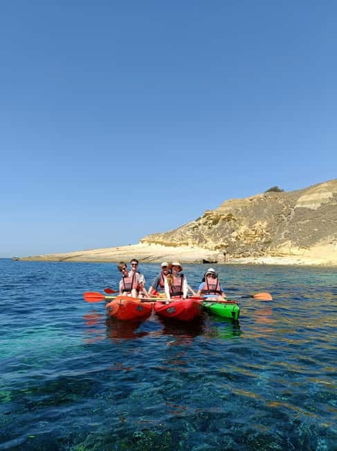 Gozo: 1 Hour Kayak plus +Cave Tour + Drop off Blue Lagoon - The Value of This Adventure