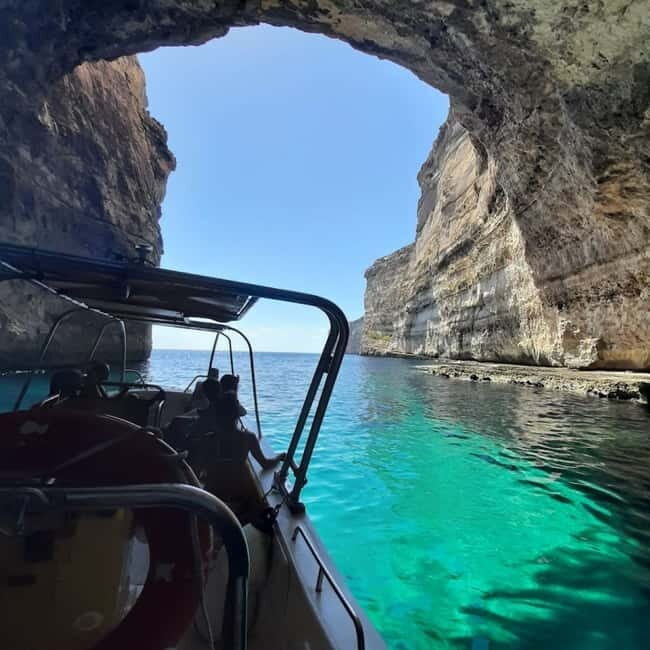 Gozo: 20-Minute Cave Tour and Blue Lagoon Stop - Key Points