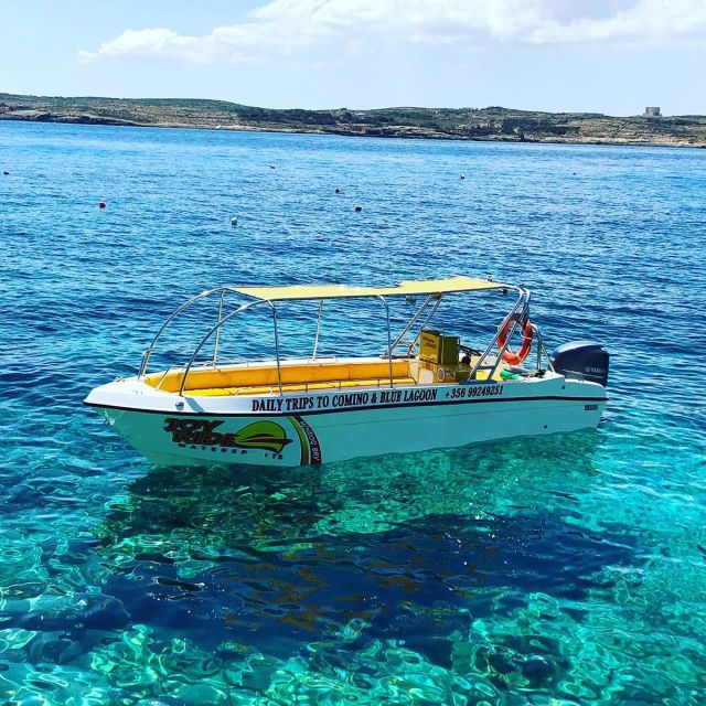 Gozo: Cominos Blue Lagoon Roundtrip Speedboat Transfer - Highlights and Activities