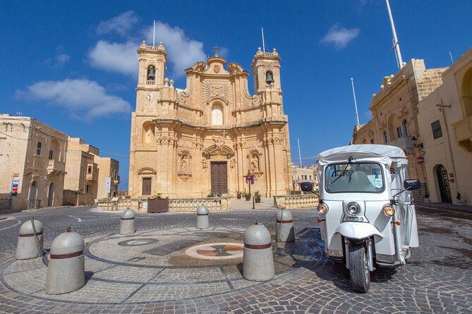Gozo Tuk Tuk Chauffered Tour W/Crossing & Return by Yippee Island Hopper Boat - Transportation Details
