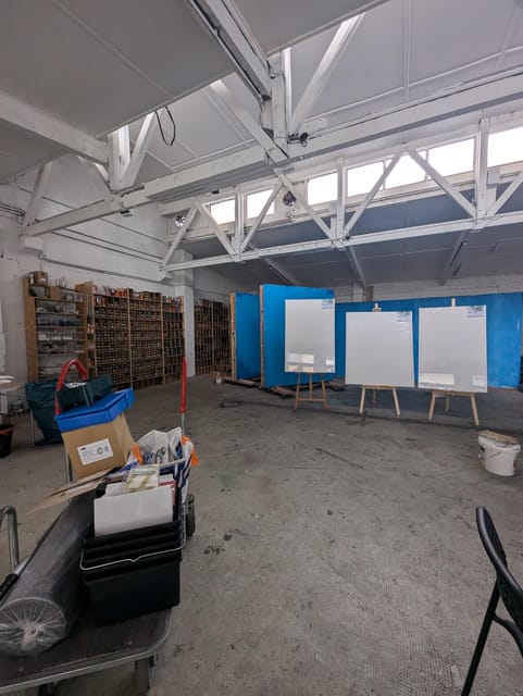 Graffiti workshop team event - Facilities and Comfort