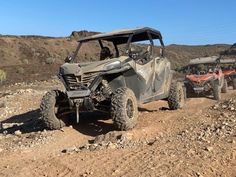 GRAN CANARIA: FAMILY MONSTER BUGGY *4 SEATS -LONG TOUR 2.5HR - Equipment and Flexibility