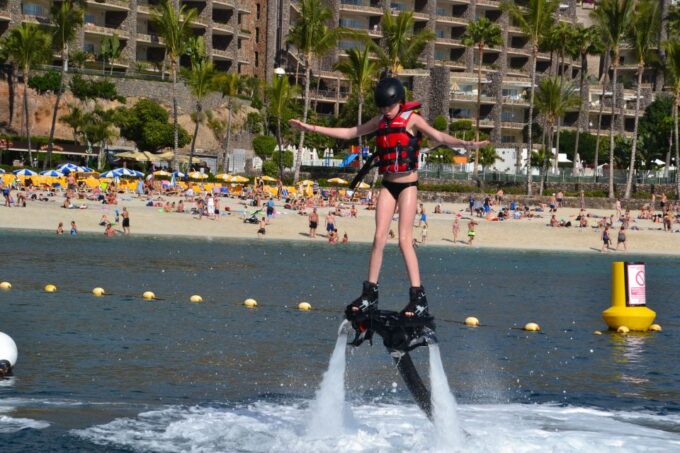 Gran Canaria: Flyboard Session at Anfi Beach - Booking and Availability