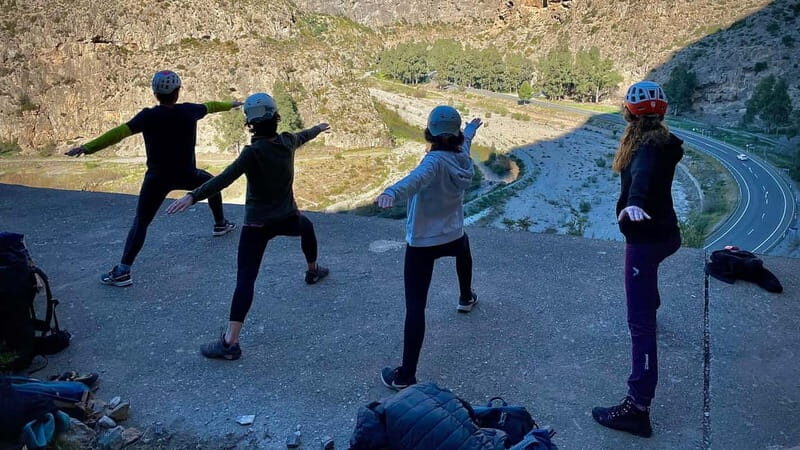 Granada: Belaying Course in a Climbing Falls - Who Will Benefit Most?
