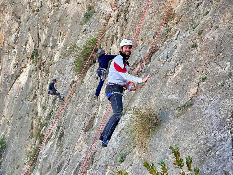 Granada: Rock Climbing Top-Rope Black Slabs - Stunning Limestone Walls