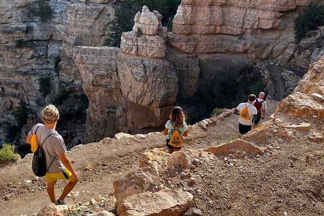 Grand Canyon Hiking Tour Down South Kaibab Trail • Christian Tour - Preparing for the Hike