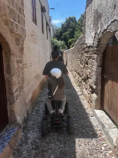 Grand Route in Rhodes With a Small ATV - Key Points