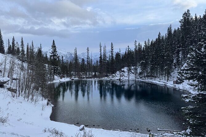 Grassi Lake and Grotto Canyon Small Group Half-Day Tour in Banff - Detailed Breakdown of the Itinerary