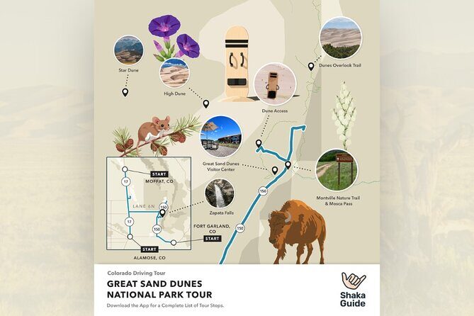 Great Sand Dunes Self Guided National Park Audio Tour - Key Points