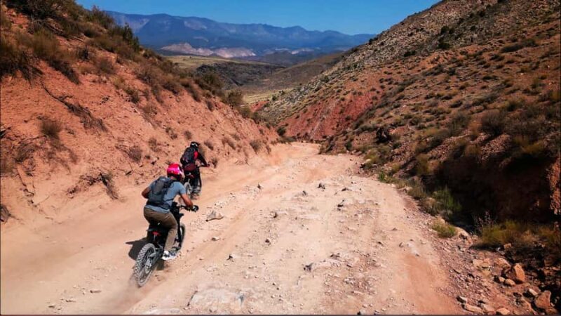 Greater Zion: Toquerville Falls Rugged E-Dirt Bike Tour - The Terrain and Trail Details