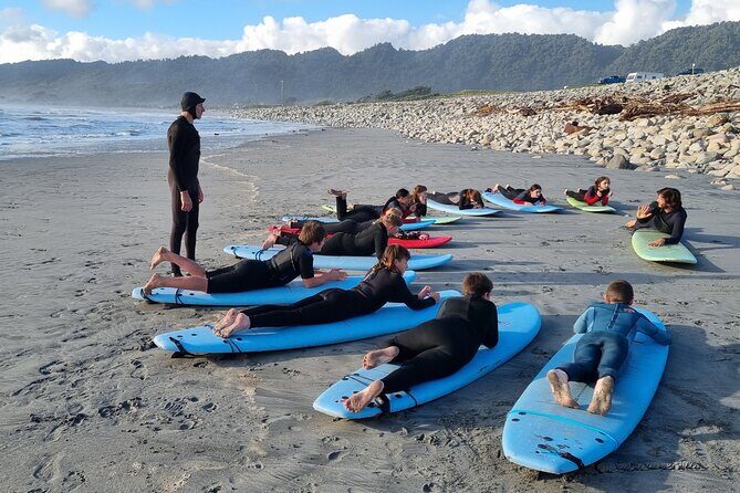 Greymouth Beginner Surf Lesson - Key Points