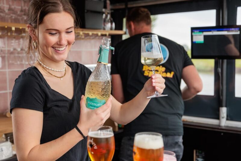 Groningen: Terrace Boat Experience with a Cozy Bar - The Itinerary and Route Details