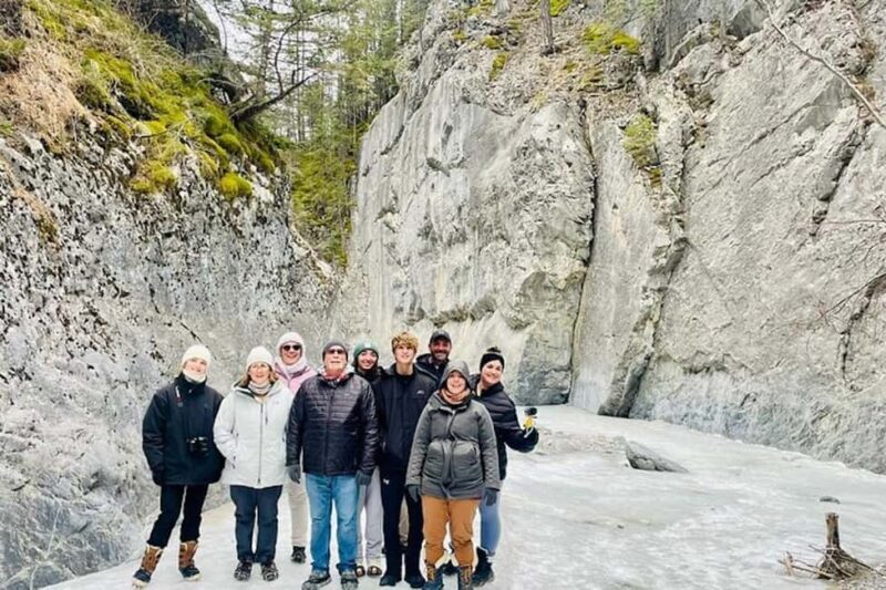 Grotto Canyon Ice Walk with Indigenous Pictographs - Key Points