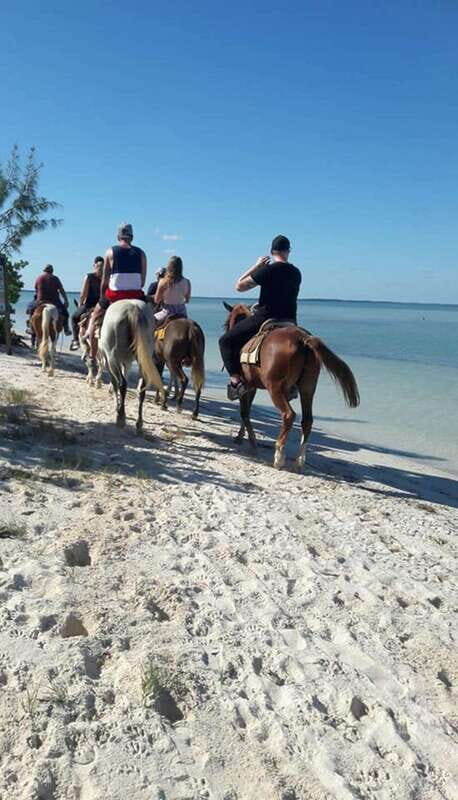 Group horseback ride on Holbox Island, Quintana Roo - The Guides and the Ride Experience
