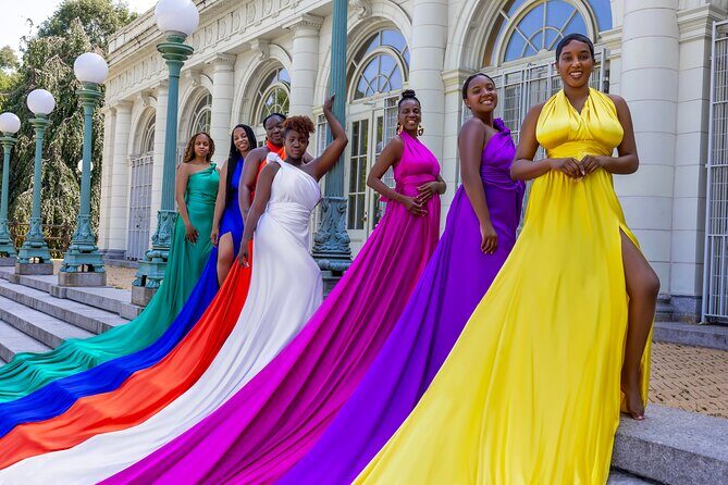 Group Session (3 people) with Dream Flying Dress Photography - The Experience in Action