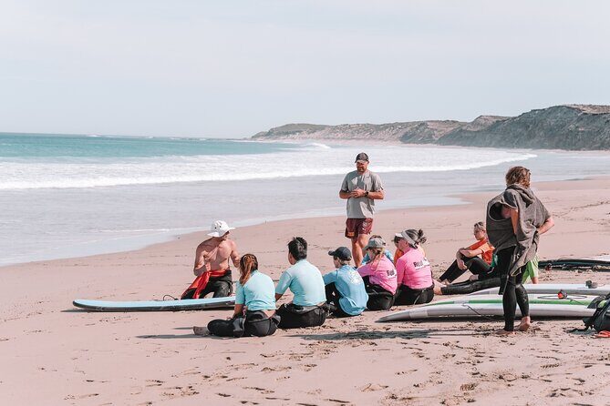 Group Surf Lesson in Corny Point - Key Points