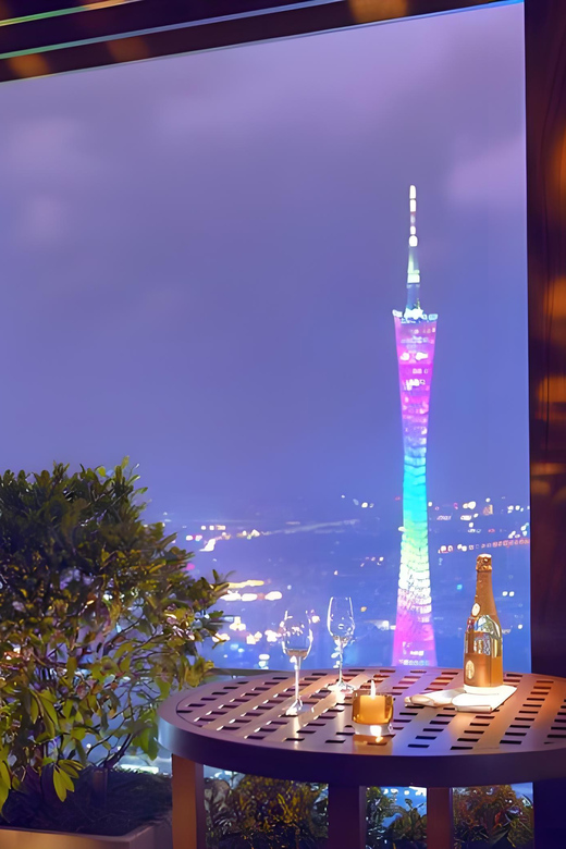 Guangzhou: 70 Floor Rooftop Openair Bar, Sunset & Light Show - Location and Accessibility