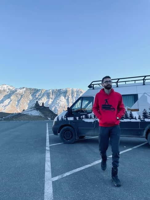 Gudauri & Kazbegi - one day group tour from Kutaisi - Key Points