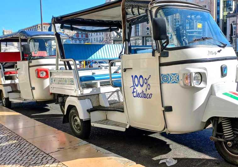 Guided Electric Piaggio Tuk-Tuk Tour of Historic Lisbon - Key Points
