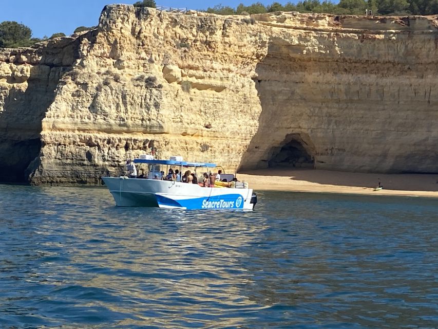 Guided Kayak Tour: Exploring Benagil Caves - Catamaran Sail to Benagil