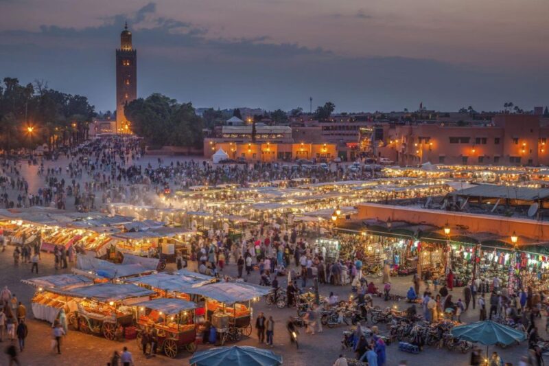 Guided Marrakech Day Trip From Agadir - Navigating the Souk of Marrakech
