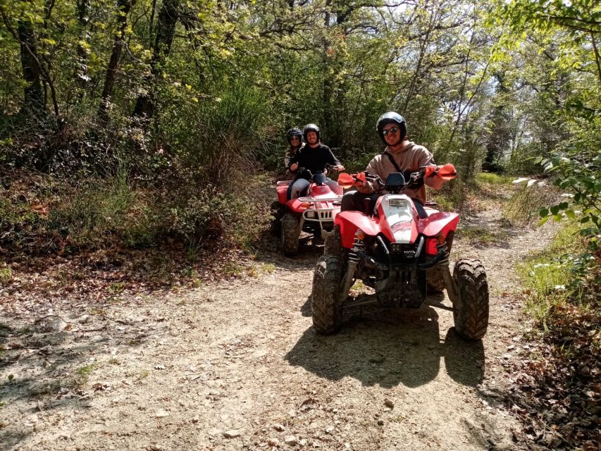 Guided Quad Tour With Aperitif in the Woods - Terrain and Nature Trails