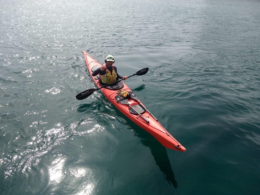 Guided sea kayaking adventures in the south western Algarve - The Atmosphere and Guide