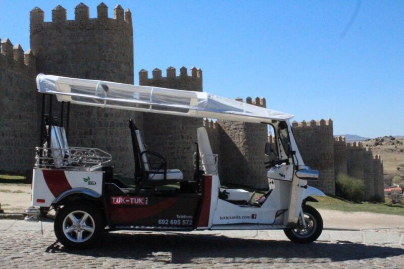 GUIDED TOUR IN A TUK TUK EXPLORE ÁVILA IN THE MOST COMFORTABLE WAY - Highlights and Itinerary