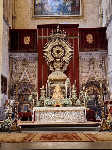 Guided tour in the Cathedral of Seville - Key Points