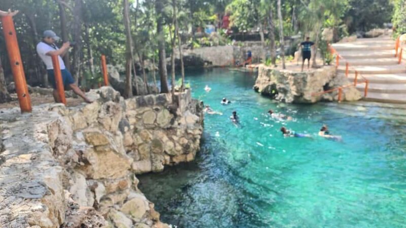 Guided tour of 4 cenotes at Casa Tortugas with transportation and buffet - An Introduction to the Tour Experience