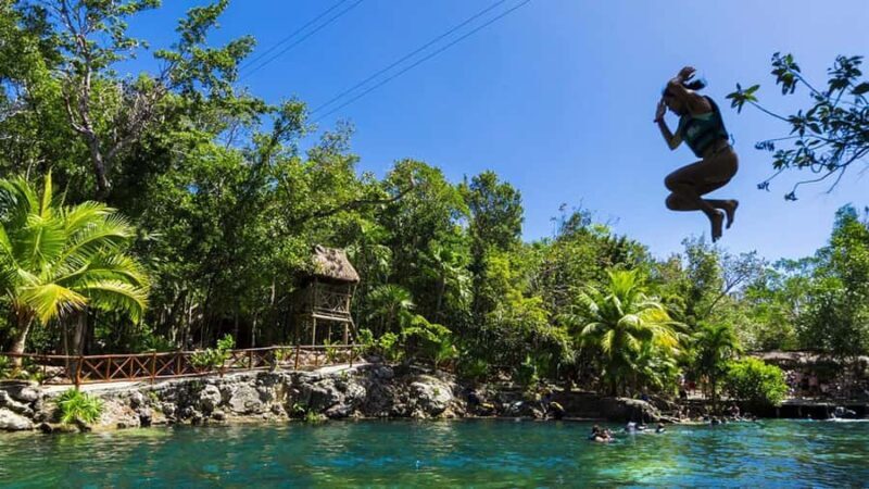 Guided tour of 4 cenotes at Casa Tortugas with transportation and buffet - A Typical Day on the Tour