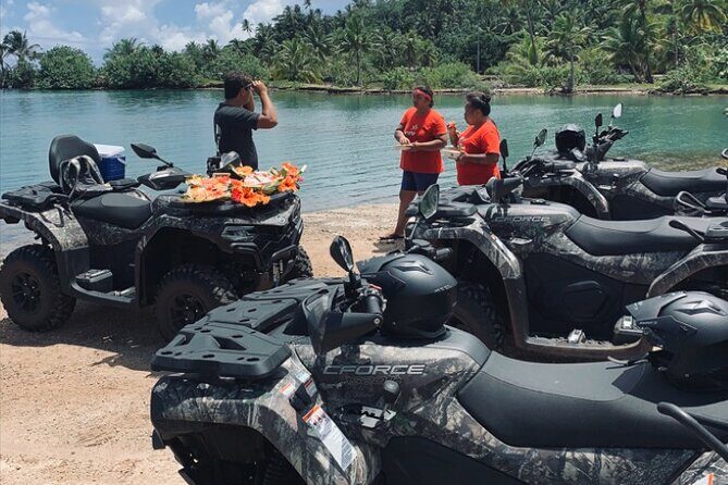 Guided tour of the island and its escapades in Tahaa by Quad / ATV - Key Points