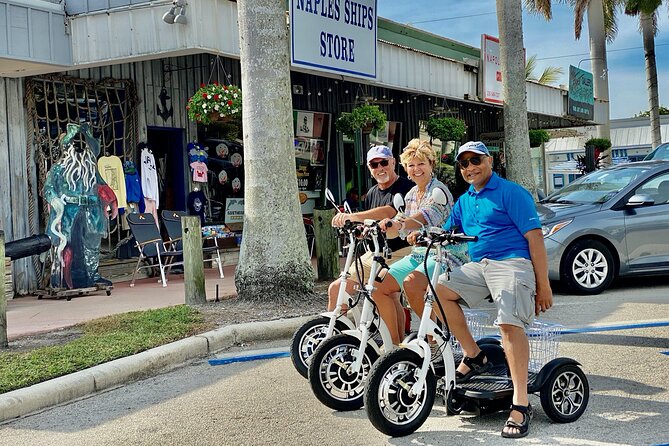 Guided Trike and Moped Tour in Downtown Naples - Health and Accessibility Guidelines