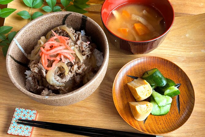 Gyudon - Japanese Beef Rice Bowl Cooking Experience - Booking and Availability Details