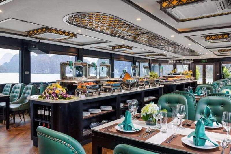 Ha Long Bay: Luxury Day Cruise, Caves, Kayak & Buffet Lunch - Itinerary Highlights of the Day