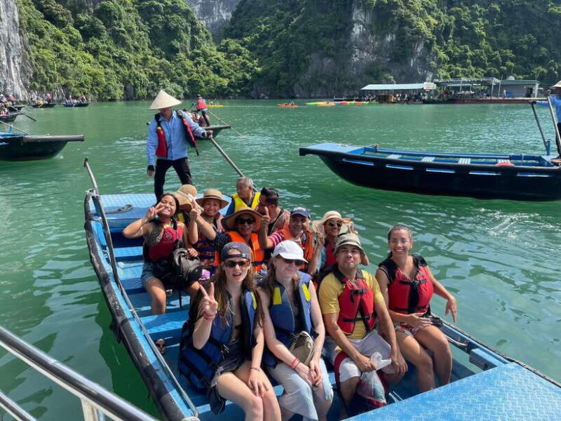 Ha Long Bay: Luxury Day Cruise, Caves, Kayak & Buffet Lunch - Kayaking and Bamboo Boat Adventures