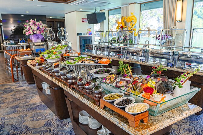 Ha Long Symphony Cruise Luxury Day Tour From Harbor With Pick up - Pickup and Meeting Locations