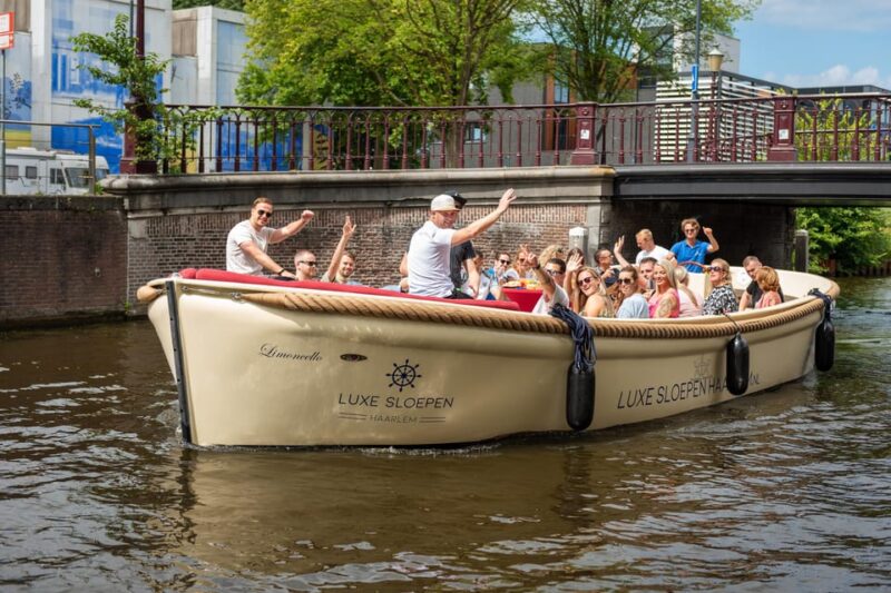 Haarlem: Canal Tour and Windmill De Adriaan Entry Ticket - Sustainable Sightseeing Experience