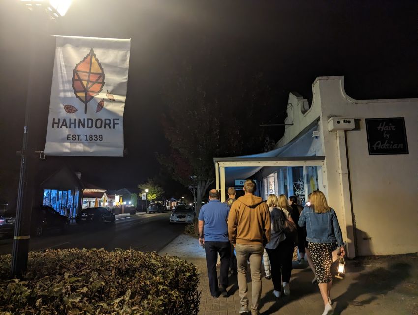 Hahndorf After Dark Walking Tour With Meal Included - Frequently Asked Questions