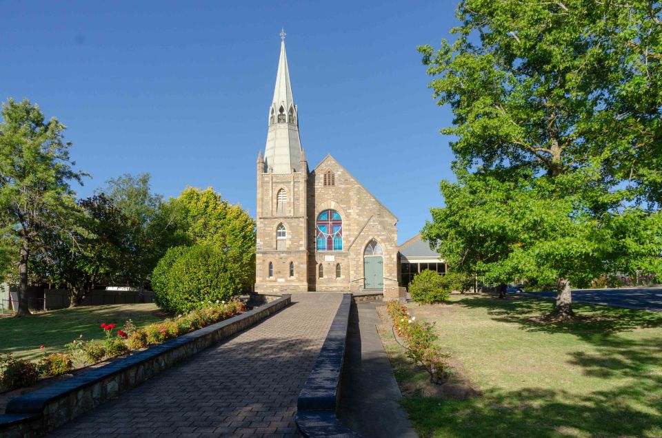 Hahndorf Walking Tour, South Australia - German Words Above the Altar