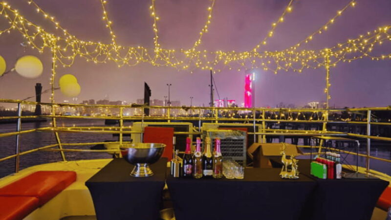 Haikou: Night Cruise on the Nanhai Pearl Ship at Haikou Bay - A Closer Look at the Haikou Night Cruise Experience